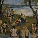 Swimmers 1934 oil on canvas 35.5x52